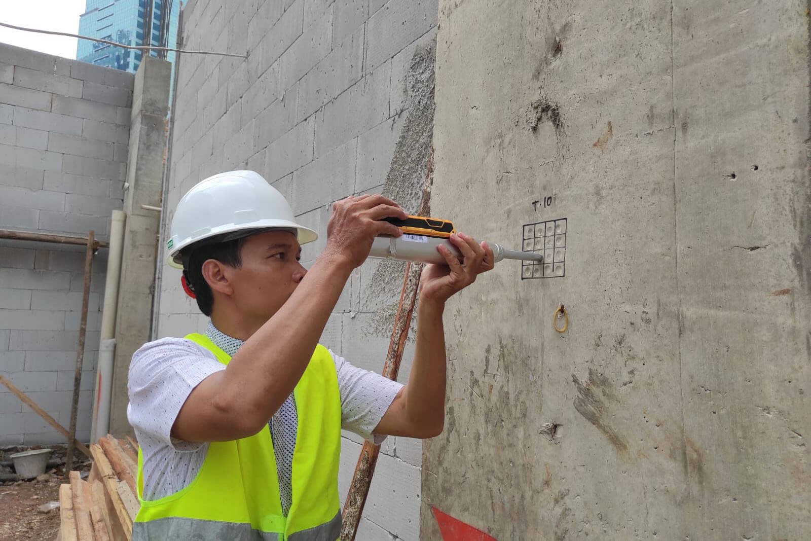 Ukur Kekuatan Struktur Beton Dengan Hammer Test Testingindonesia Co Id