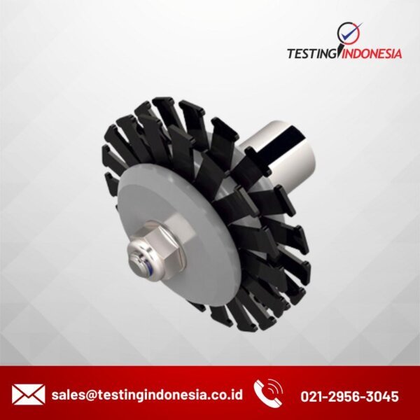 Silicone rubber electrode for internal pipe inspection (131mm-164mm)