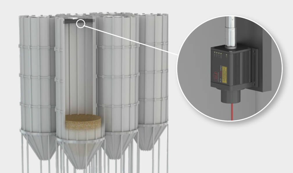 proximity sensor, jual proximity sensor, sensor perpindahan, laser proximity sensor, laser sensor triangulation, proximity sensor struktur bangunan