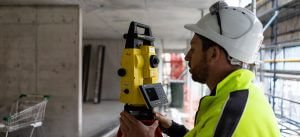 total station, robotic total station, jual total station, peran total station konstruksi