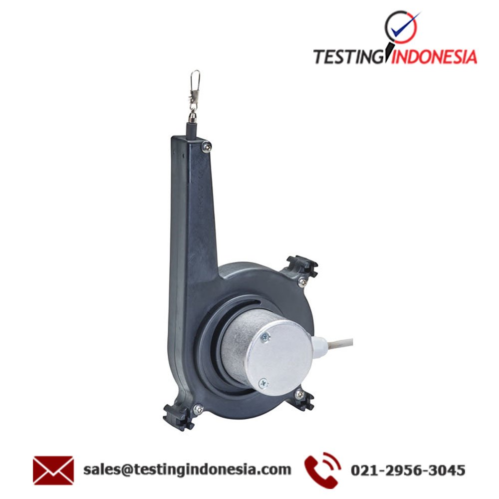 Compact Long Range Draw Wire Displacement Sensor