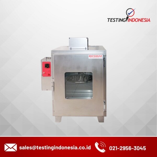 Asphalt-Oven-With-Rotating-Shelf
