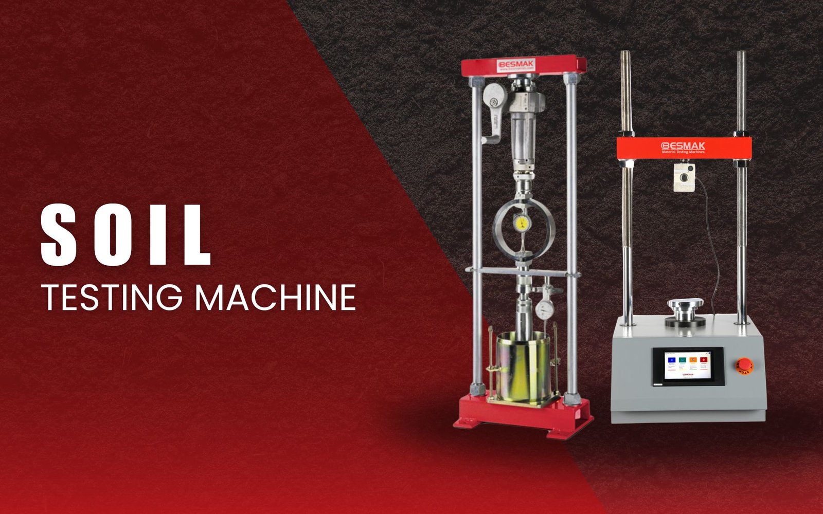 Soil Testing Machine