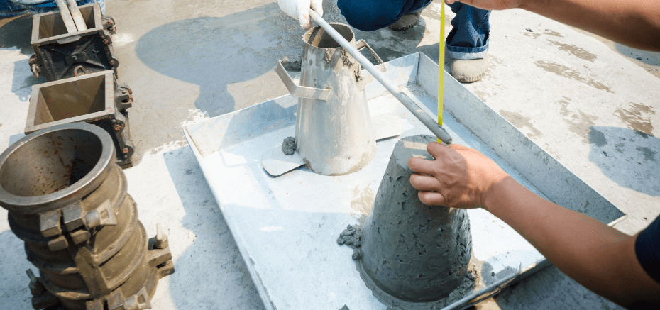 6 Jenis Pengujian Beton | slump test