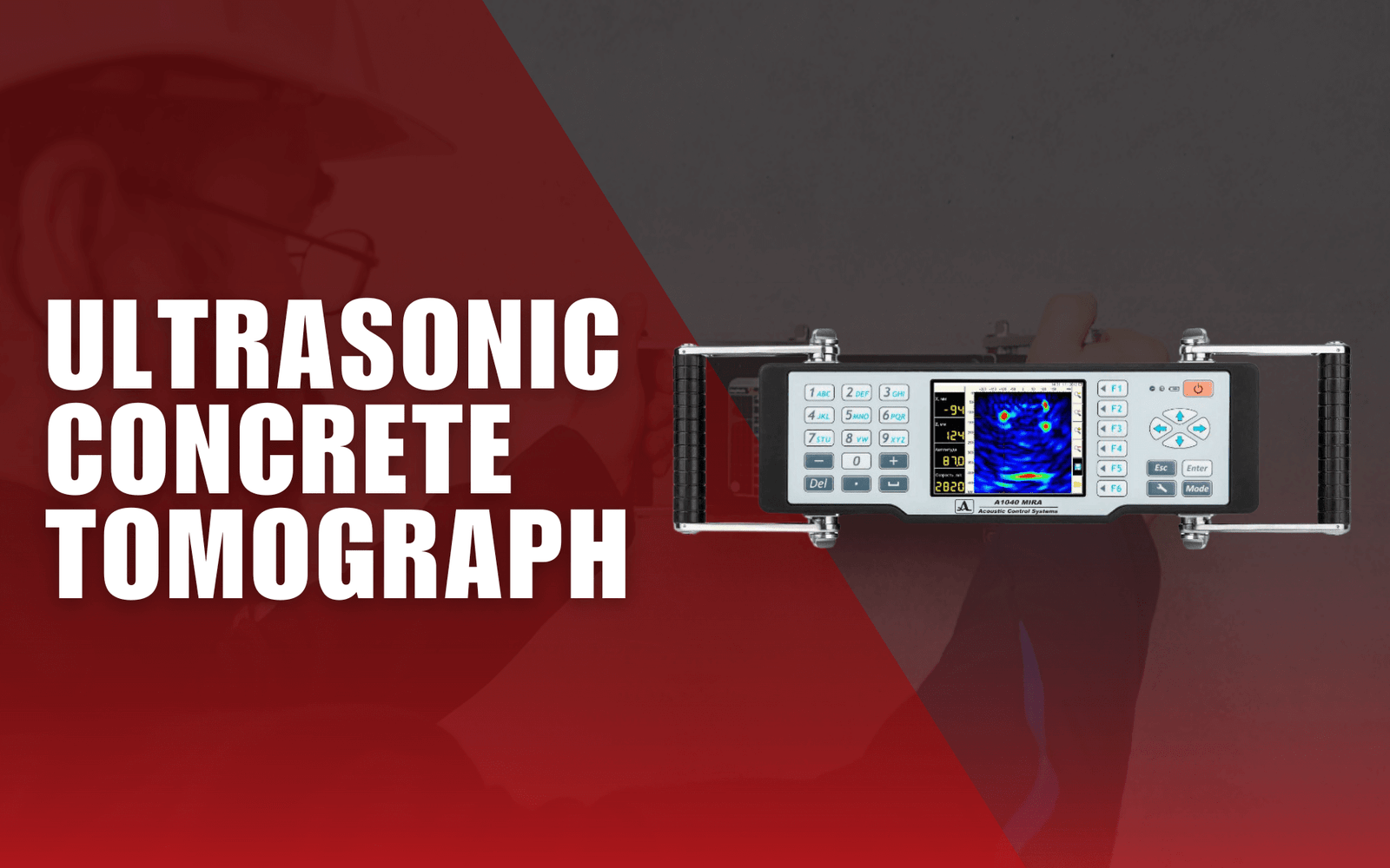 Ultrasonic Concrete Tomograph