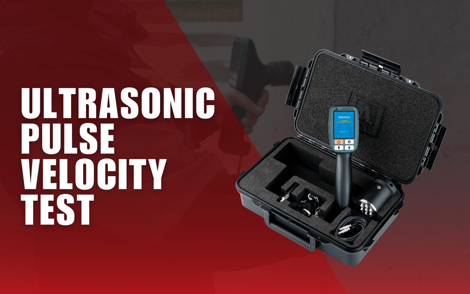 Ultrasonic Pulse Velocity Test