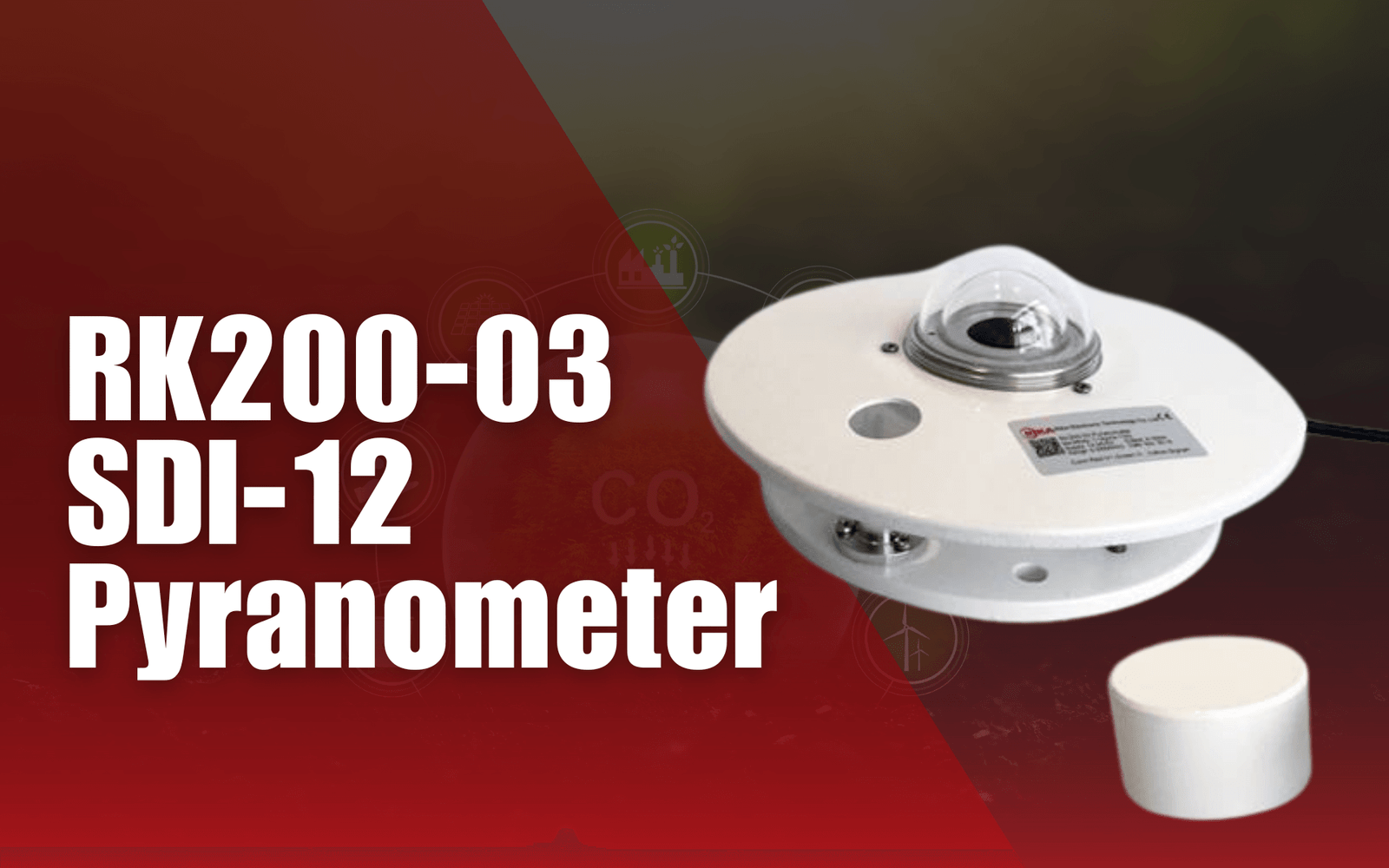 RK200-03 SDI-12 Pyranometer