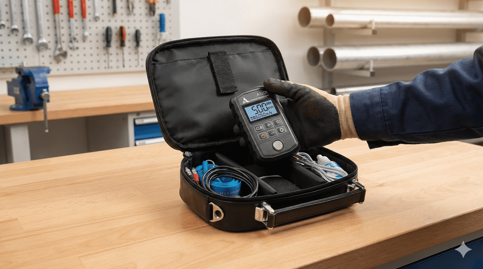 rekomendasi Alat ukur ketebalan pipa besi digital